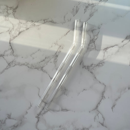 Glass Straws - Set of 2