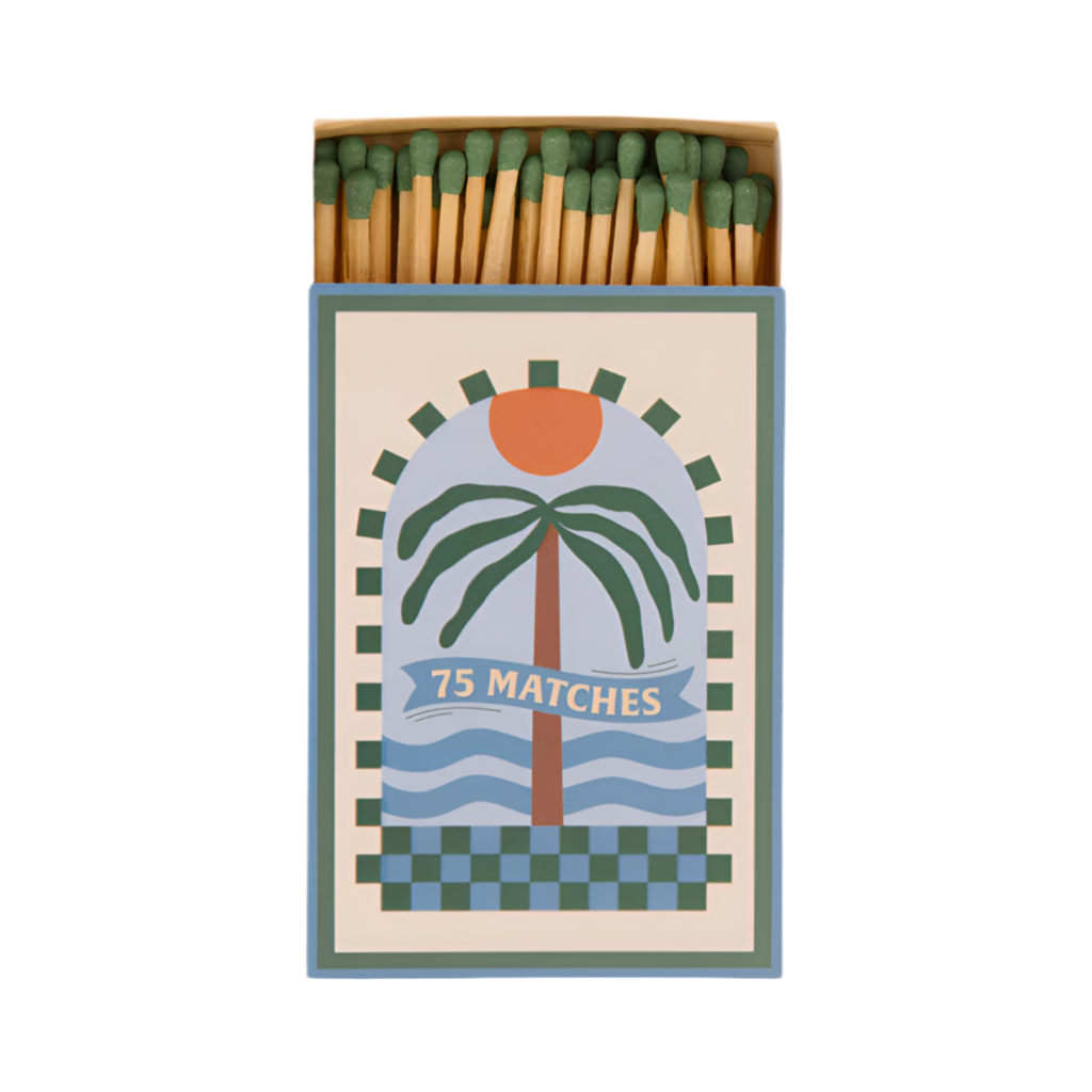 A Dopo Palm Tree Box Of 75 Matches
