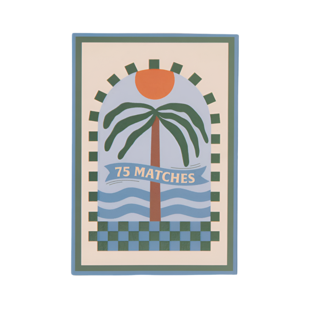 A Dopo Palm Tree Box Of 75 Matches