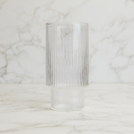 Katherina Ribbed Glass - Tall