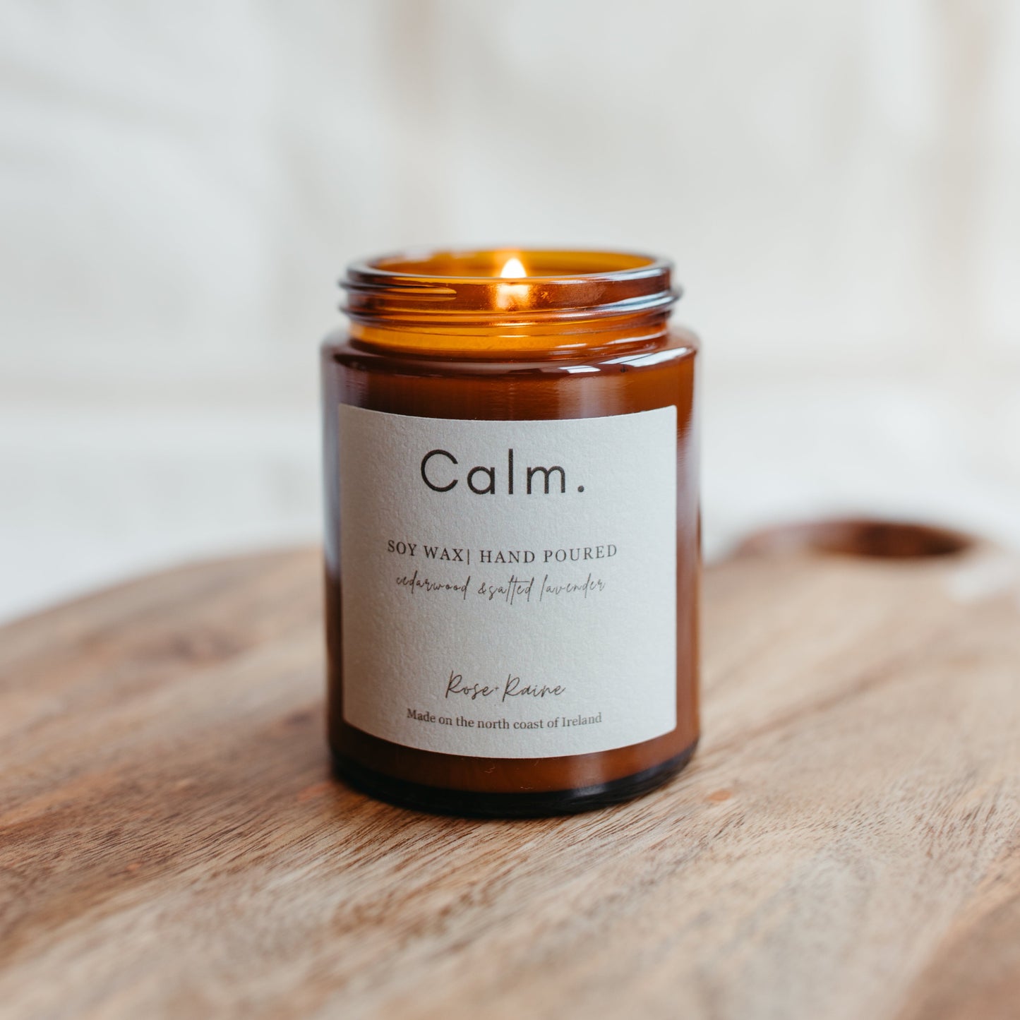 rose and Raine calm candle